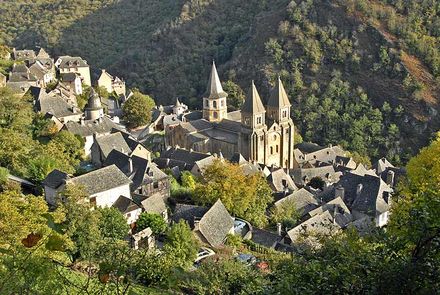 Conques, vue générale