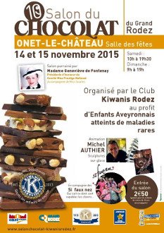 Salon du chocolat Rodez / Onet-le-Château 2015