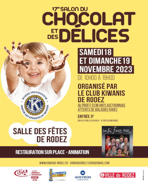 Salon du chocolat Rodez / Onet-le-Château 2023