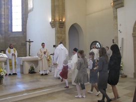 Procession des offrandes