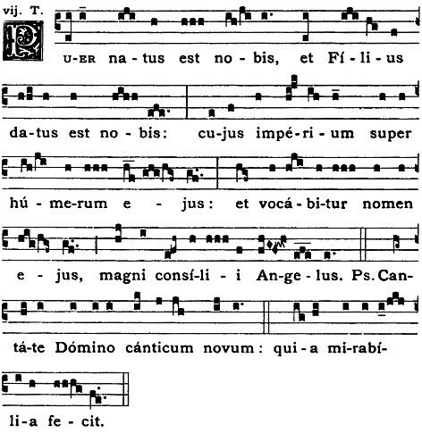 Puer natus est nobis (gégorien cistercien)