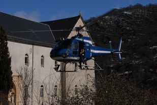 Hélicoptère de la gendarmerie, Bonneval 15 février 2013