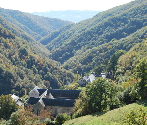 L'abbaye de Bonneval et son cadre