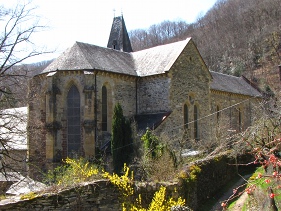 L'église vue de l'extérieur