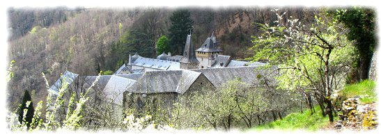 Les toits de l'abbaye